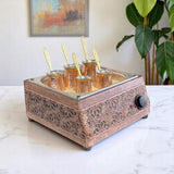 Traditional Handcrafted Copper Sand Coffee Maker Machine – 1000W, 110 or 220Volt