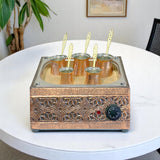 Traditional Handcrafted Copper Sand Coffee Maker Machine – 1000W, 110 or 220Volt