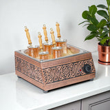 Traditional Handcrafted Copper Sand Coffee Maker Machine – 1000W, 110 or 220Volt