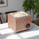 Traditional Handcrafted Copper Sand Coffee Maker Machine – 450W, 110 or 220 Volt