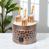 Traditional Handcrafted Copper Sand Coffee Maker Machine – 1000W, 110 or 220Volt