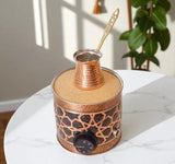 Traditional Handcrafted Copper Sand Coffee Maker Machine – 450W, 110 or 220 Volt