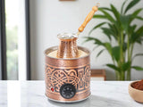 Traditional Handcrafted Copper Sand Coffee Maker Machine – 450W, 110 or 220 Volt