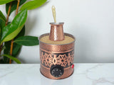 Traditional Handcrafted Copper Sand Coffee Maker Machine – 450W, 110 or 220 Volt
