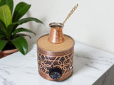 Traditional Handcrafted Copper Sand Coffee Maker Machine – 450W, 110 or 220 Volt