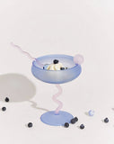Jelly Bean Glass - Whimsical Eclectic Dopamine Coupe