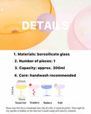 Jelly Bean Glass - Whimsical Eclectic Dopamine Coupe