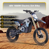MotoTec® - 48v 1800w Pro Electric Dirt Bike