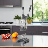Heavy-Duty Manual Citrus & Pomegranate Juicer – Commercial Grade Fruit Press