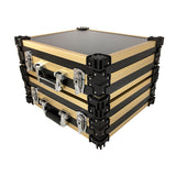 TZ Case STK-216 Aluminum Multi-Funtional Packaging Hard Case 16.5" x 14" x 5.13"