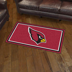 Fanmats® - NFL Arizona Cardinals Ultra Plush Area Rug with Cardinal Logo