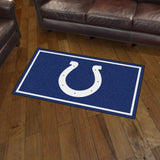 Fanmats® - NFL Indianapolis Colts Ultra Plush Area Rug with Horseshoe Logo