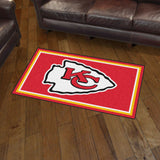 Fanmats® - NFL Kansas City Chiefs Ultra Plush Area Rug with KC Arrow Logo