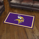 Fanmats® - NFL Minnesota Vikings Ultra Plush Area Rug with Viking Logo