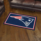 Fanmats® - NFL New England Patriots Ultra Plush Area Rug with Patriot Logo