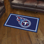 Fanmats® - NFL Tennessee Titans Ultra Plush Area Rug with Comet T Logo