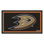 Fanmats® - NHL Anaheim Ducks 3'x5' Ultra Plush Area Rug with Duck Foot Log