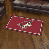 Fanmats® - NHL Arizona Coyotes 3'x5' Ultra Plush Area Rug with Coyotes Logo