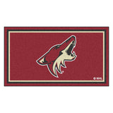 Fanmats® - NHL Arizona Coyotes 3'x5' Ultra Plush Area Rug with Coyotes Logo