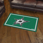 Fanmats® - NHL Dallas Stars 3'x5' Ultra Plush Area Rug with D Star Logo