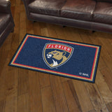 Fanmats® - NHL Florida Panthers Ultra Plush Area Rug with Shield Panthers Logo