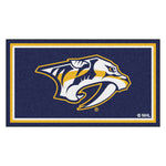 Fanmats - NHL Nashville Predators 3'x5' Ultra Plush Rug w/Saber Tooth Tiger Logo