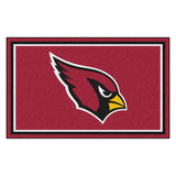 Fanmats® - NFL Arizona Cardinals Ultra Plush Area Rug with Cardinal Logo