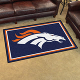 Fanmats® - NFL Denver Broncos Ultra Plush Area Rug with Bronco Logo