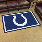 Fanmats® - NFL Indianapolis Colts Ultra Plush Area Rug with Horseshoe Logo