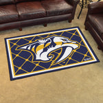 Fanmats® - NHL Nashville Predators Ultra Plush Area Rug W/Saber Tooth Tiger Logo