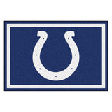 Fanmats® - NFL Indianapolis Colts Ultra Plush Area Rug with Horseshoe Logo