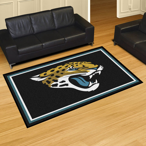 Fanmats® - NFL Jacksonville Jaguars Ultra Plush Area Rug with Jaguar Logo