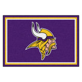 Fanmats® - NFL Minnesota Vikings Ultra Plush Area Rug with Viking Logo