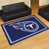 Fanmats® - NFL Tennessee Titans Ultra Plush Area Rug with Comet T Logo