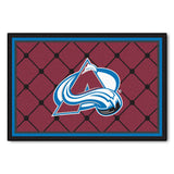 Fanmats® - NHL Colorado Avalanche Ultra Plush Area Rug with Mountain A Logo