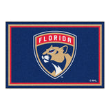 Fanmats® - NHL Florida Panthers Ultra Plush Area Rug with Shield Panthers Logo