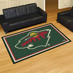 Fanmats® - NHL Minnesota Wild Ultra Plush Area Rug with Wild Logo