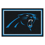 Fanmats® - NFL Carolina Panthers Ultra Plush Area Rug with Panther Logo