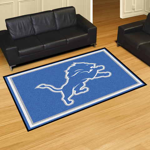 Fanmats® - NFL Detroit Lions Ultra Plush Area Rug with Lion Logo