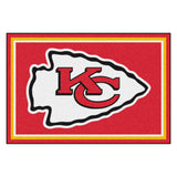 Fanmats® - NFL Kansas City Chiefs Ultra Plush Area Rug with KC Arrow Logo