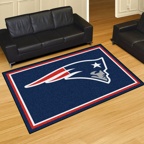 Fanmats® - NFL New England Patriots Ultra Plush Area Rug with Patriot Logo