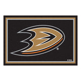 Fanmats® - NHL Anaheim Ducks Ultra Plush Area Rug with Duck Foot Logo