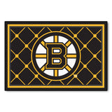 Fanmats® - NHL Boston Bruins Ultra Plush Area Rug with Spoked-B Logo