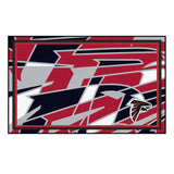 Fanmats® - NFL Atlanta Falcons 4'x6' Ultra Plush Area Rug with Falcon Logo