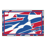 Fanmats® - NFL Buffalo Bills 4'x6' Ultra Plush Area Rug with Buffalo Logo