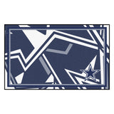 Fanmats® - NFL Dallas Cowboys 4'x6' Ultra Plush Area Rug with Star Logo