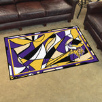 Fanmats® - NFL Minnesota Vikings 4'x6' Ultra Plush Area Rug with Viking Logo