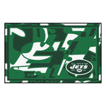 Fanmats® - NFL New York Jets 4'x6' Ultra Plush Area Rug with Oval NY Jets Logo