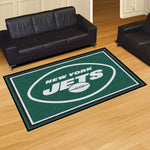 Fanmats® - NFL New York Jets Ultra Plush Area Rug with Oval NY Jets Logo