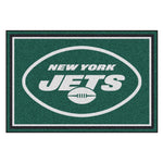 Fanmats® - NFL New York Jets Ultra Plush Area Rug with Oval NY Jets Logo